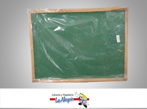 [CTM03] CARTELERA DE TELA MARCO MADERA 60X80CM MARCA S/M