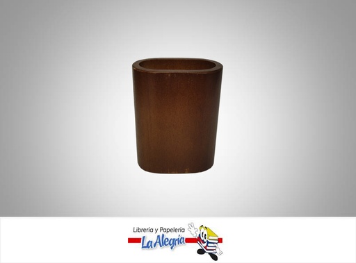 [CUBDR8] CUBILETE D/MADERA P/DADO UND MARCA S/M   