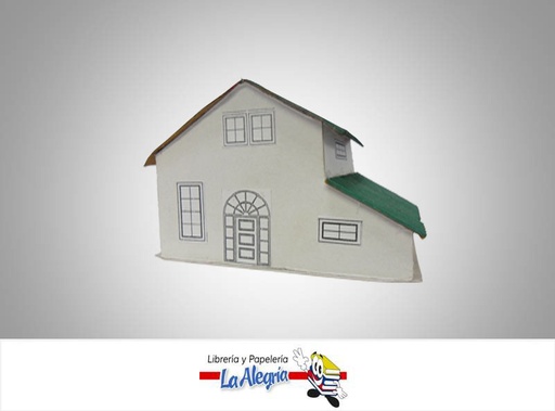 [D3] CASA P/MAQUETA 2 PISO GDE ESC 1:125 UND MARCA S/M   
