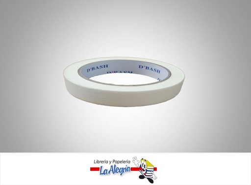 [DBASH12X30T] TIRRO BLANCO 12MMX30M MARCA B'BASH   