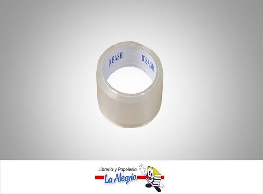 [DBASH18X25] CINTA PLASTICA 18MMX25M TRANSPARENTE MARCA B'BASH   