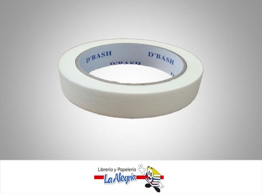 [DBASH18X30T] TIRRO BLANCO 18MMX30M MARCA B'BASH   