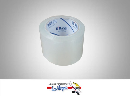 [DBASH48X100] CINTA EMBALAR 48MMX100M TRANSPARENTE MARCA B'BASH   