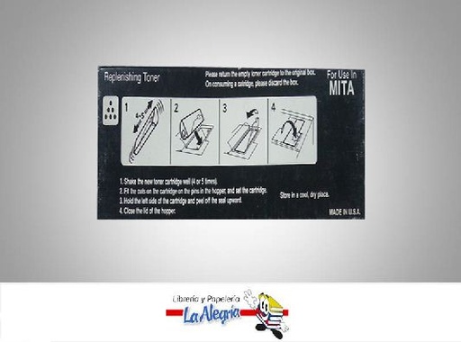 [DC111] TONER NEGRO DC-111 90 G MITA MARCA MITA   