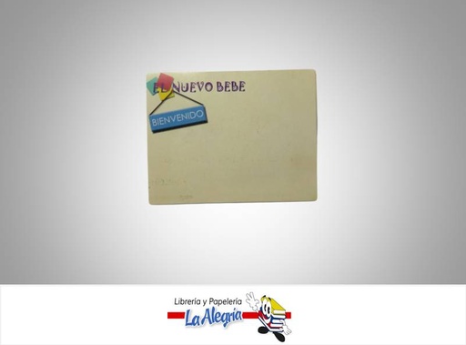 [DL001] TARJETA DE REGALO 9X6,6CM VARIADA UND MARCA S/M   