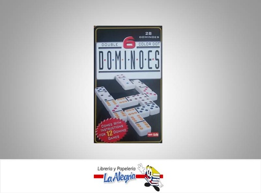 [DOMINO03] JUEGO DE DOMINO CAJA DE METAL MARCA S/M   