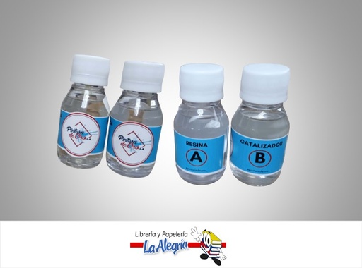 [DZ0040] RESINA EPOXICA/ENDURECEDOR GEMELO 60ML MARCA ORO COLOR
