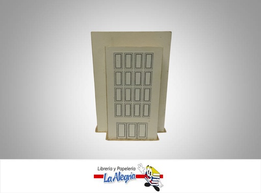 [E6] EDIFICIO P/MAQUETA 4 PISOS ESC 1:125 UND MARCA S/M   