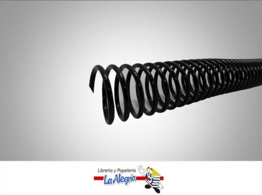 [EC0023] ESPIRAL CONTINUO 23MM NEGRO MARCA S/M   