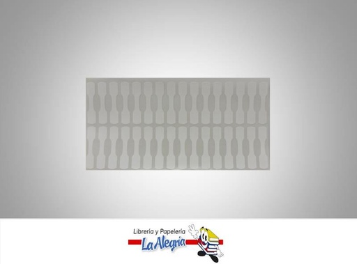 [EJ0041] ETIQUETA PRECIO 3,5X0,7CM BLANCA 96UND MARCA STAR   