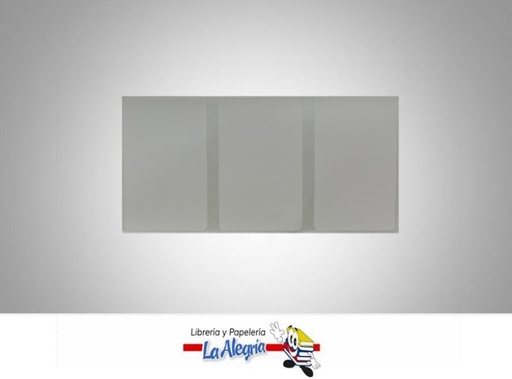 [ES0071] ETIQUETA RECTANGULAR 7X4,5CM BLANCA 9 UN MARCA STAR   