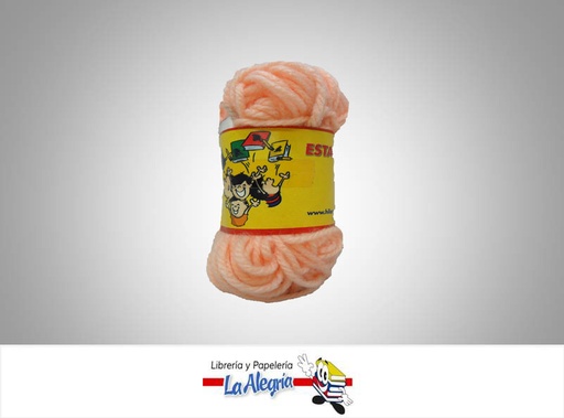 [ES036] ESTAMBRE ESCOLAR 15GR MELON CLARO UN MARCA S/M   