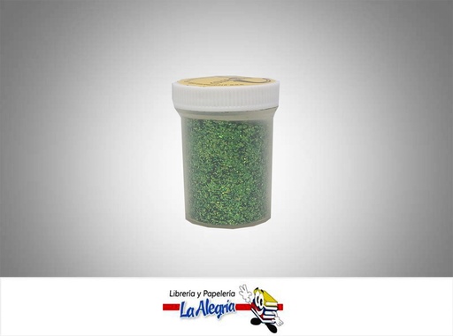 [ESC071] ESCARCHA FRASCO 12G VERDE GRAMA UND MARCA S/M   