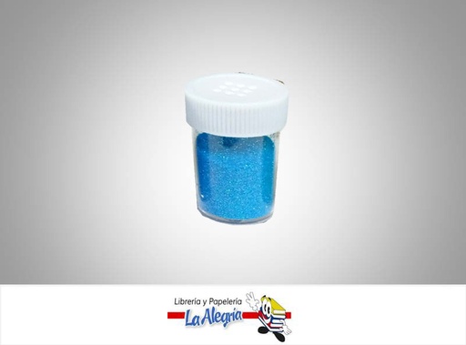 [ESC10N007] ESCARCHA NEON 10GR AZUL CELESTE UND MARCA S/M   