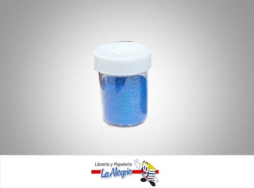 [ESC10N013] ESCARCHA NEON 10GR AZUL REY UND MARCA S/M   