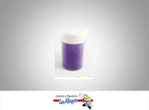 [ESCP030] ESCARCHA FRASCO 10GR LILA UND MARCA CRISVI   