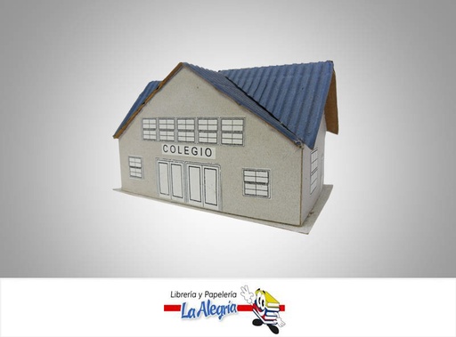 [ESCUELA] ESCUELA P/MAQUETA ESC 1:125 UND MARCA S/M   