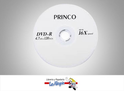 [ESTUCHE] DVD VIRGEN 4,7 GBCON FUNDA MARCA PRINCO   