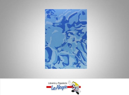 [FCC004] FOAMI CAMUFLAJE CARTA AZUL CLARO UND MARCA S/M   