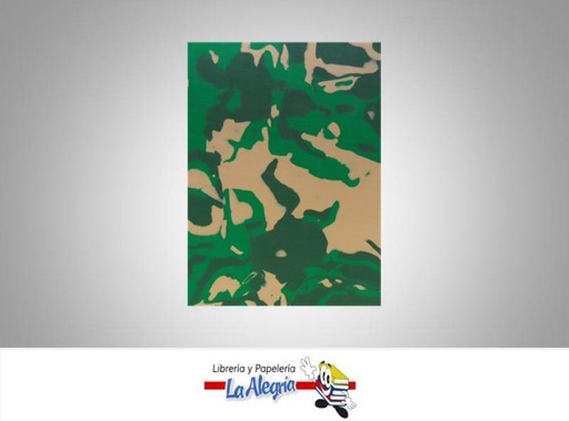 [FCC006] FOAMI CAMUFLAJE CARTA VERDE UND MARCA S/M   