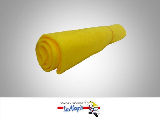 [FCM007] FIELTRO 1/4 M AMARILLO UND MARCA S/M