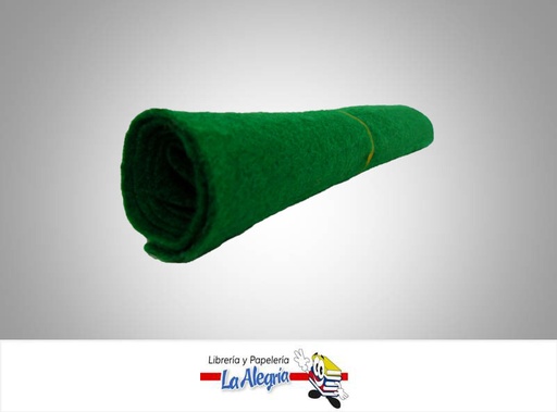 [FCM021] FIELTRO 1/4M VERDE UND MARCA S/M   