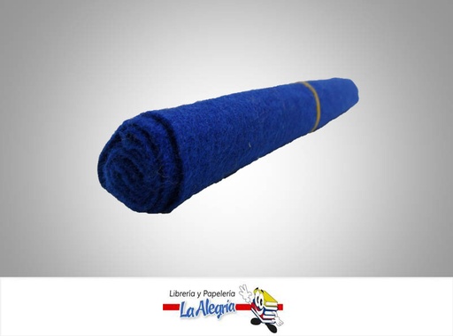 [FCM023] FIELTRO 1/4M AZUL REY UND MARCA S/M   