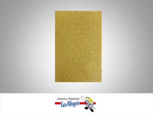 [FEC103] FOAMI ESCARCHADO AMARILLO ARAGUANEY MARCA S/M