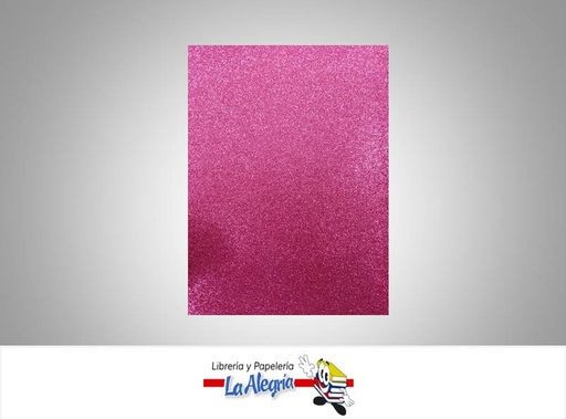 [FEDC031] FOAMI ESCARCHADO DOBLE CARTA MAGENTA UND MARCA S/M   