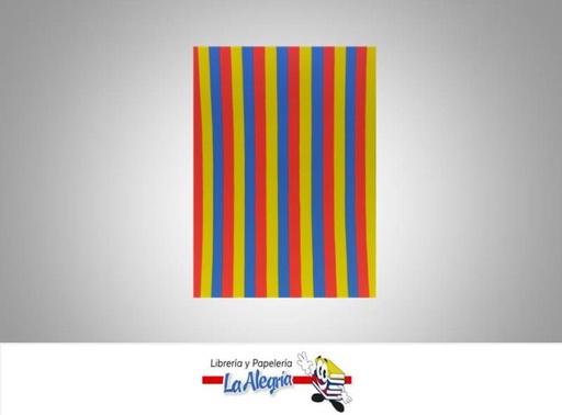[FFC002] FOAMI ESTAMP FRANJA CARTA TRICOLOR UND MARCA S/M   