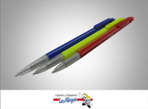 [FLOMO] PORTAMINA PLASTICO 0.7 MM C/BORRA MARCA FLOMO   