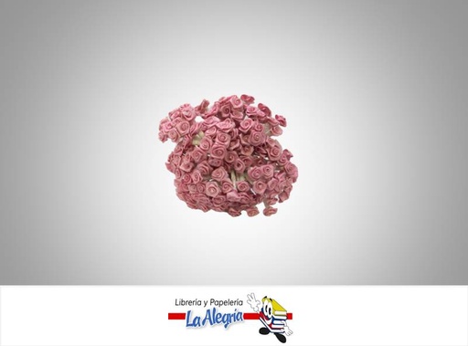 [FLOR00029] ROSA ARTIFICIAL 05MM GUAYABA 12 UND MARCA S/M   