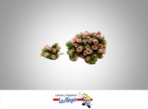 [FLOR01140] ROSA ARTIFICIAL 20MM ROSA VIEJO 12 UND MARCA S/M   