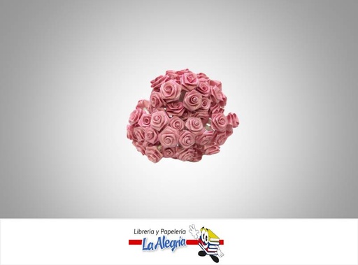 [FLOR02029] ROSA ARTIFICIAL 09MM GUAYABA 12 UND MARCA S/M   