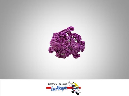 [FLOR02031] ROSA ARTIFICIAL 09MM MAGENTA 12 UND MARCA S/M   