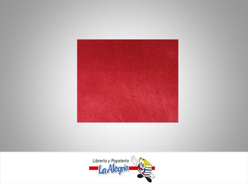 [FPLDC051] FIELTRO PLANCHADO DOBLE CARTA ROJO UND MARCA S/M   