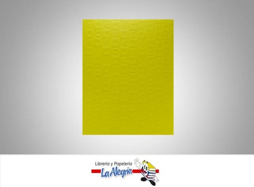 [FTI056] FOAMI TEX INFANTIL CARTA AMARILLO UND MARCA S/M   