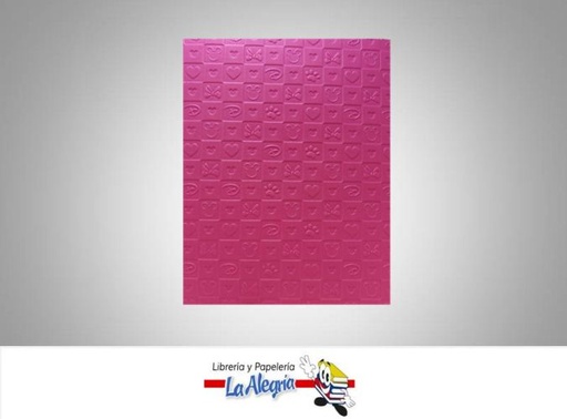 [FTI066] FOAMI TEX INFANTIL CARTA FUCSIA UND MARCA S/M   
