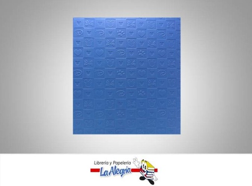 [FTI078] FOAMI TEX INFANTIL CARTA AZUL UND MARCA S/M   
