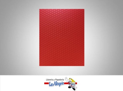 [FTO050] FOAMI TEX ONDA CARTA ROJO UND MARCA S/M   