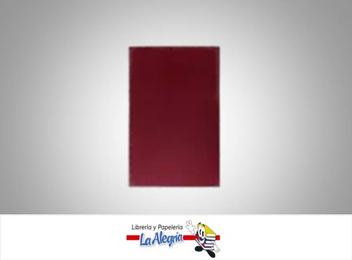 [FUC082] FOAMI UNICOLOR CARTA VINO TINTO UND MARCA S/M