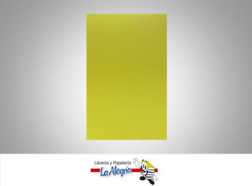 [FUDC002] FOAMI UNICOLOR DOBLE CARTA AMARILLO CLARO UND MARCA S/M