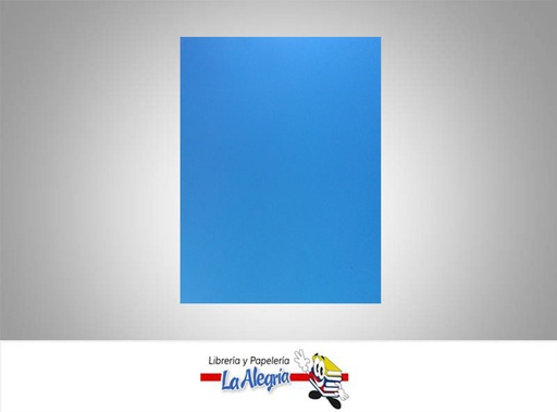 [FUDC006] FOAMI UNICOLOR DOBLE CARTA AZUL MEDIO UND MARCA S/M