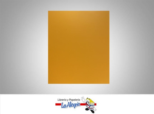 [FUDC016] FOAMI UNICOLOR DOBLE CARTA NARANJA CLARO UND MARCA S/M