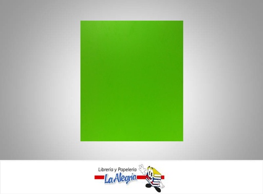 [FUDC030] FOAMI UNICOLOR DOBLE CARTA VERDE MANZANA UND MARCA S/M