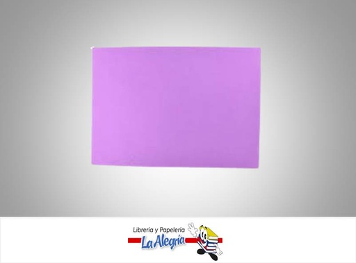 [FUDC036] FOAMI UNICOLOR DOBLE CARTA LILA UND MARCA S/M
