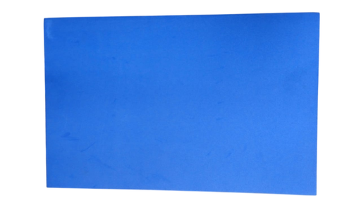 [FUDC062] FOAMI UNICOLOR DOBLE CARTA AZUL REY UND MARCA S/M