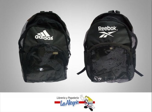 [G002] MORRAL MALLA NEGRO/TRANSPARENTE 2 MODELOS MARCA S/M
