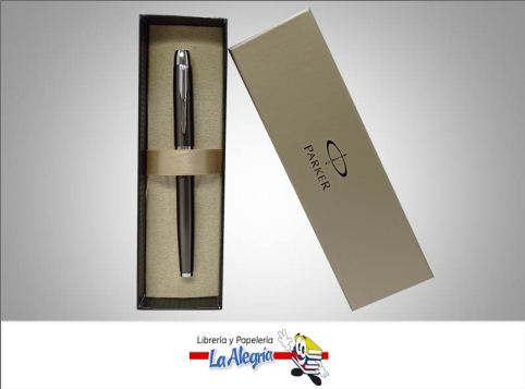 [G88202] BOLIGRAFO EJECUTIVO CON TAPA MODELO IM NEGRO MARCA PARKER