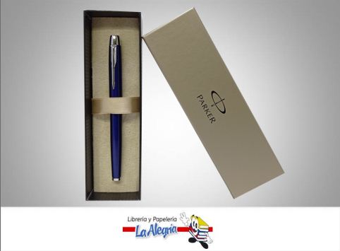 [G88208] BOLIGRAFO EJECUTIVO CON TAPA MODELO IM AZUL MARCA PARKER